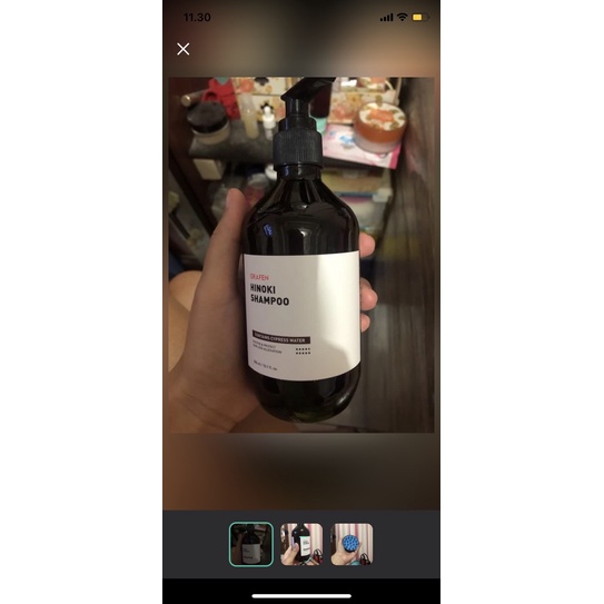 grafen hinoki shampoo