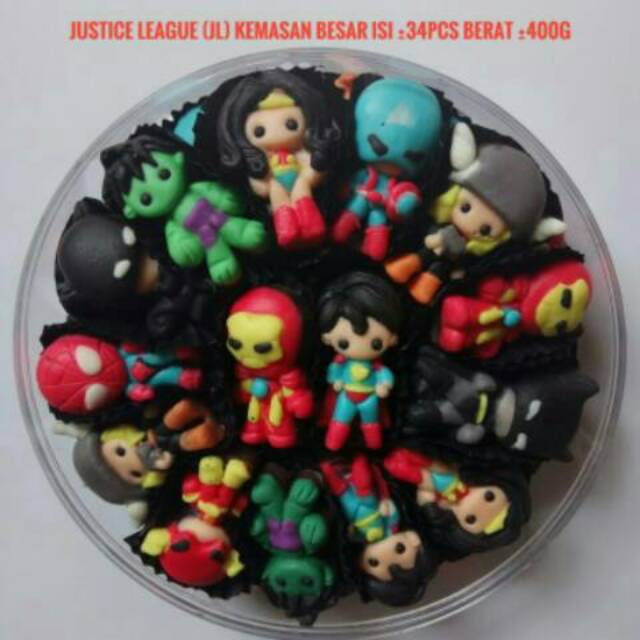 

COKLAT UNYU² KARAKTER JUSTICE LEAGUE