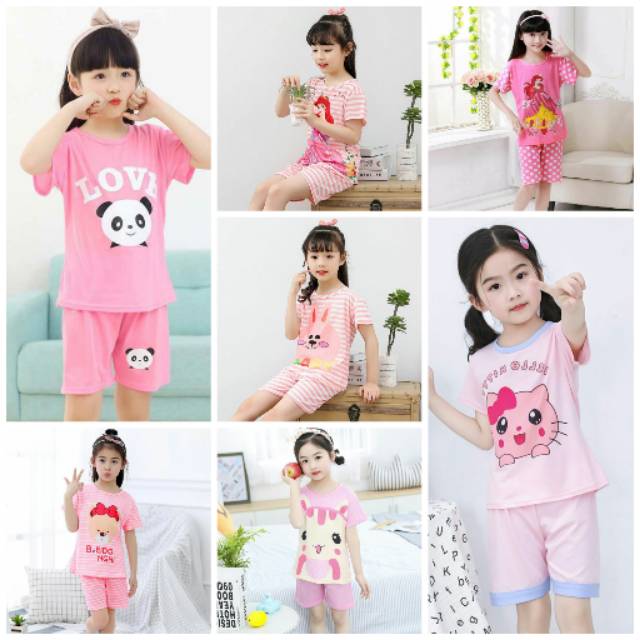 Baju tidur Piyama anak cewek