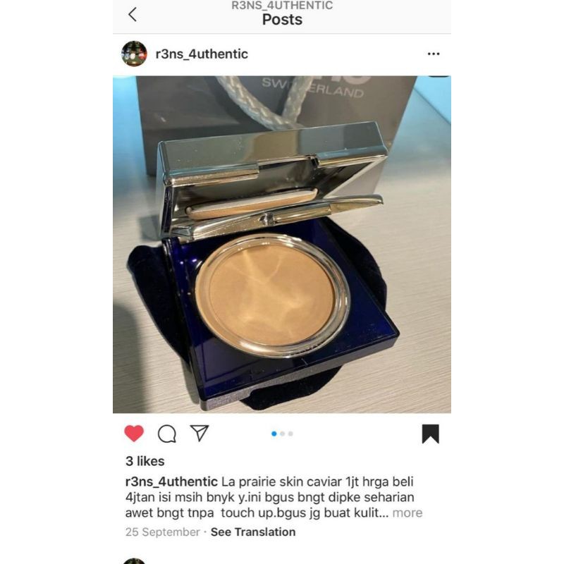 la prairie compact powder