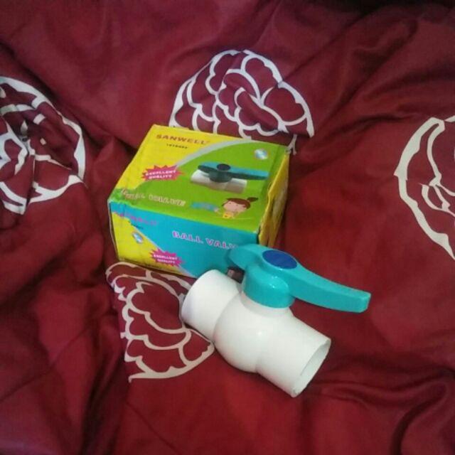 Stop Kran 1 1/2 Inch Sanwell | Ball Valve 1 1/2 Inch Sanwell