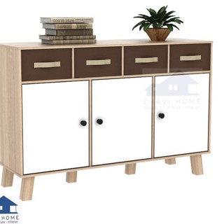 Sideboard laci drawer serbaguna dengan laci non woven meja  