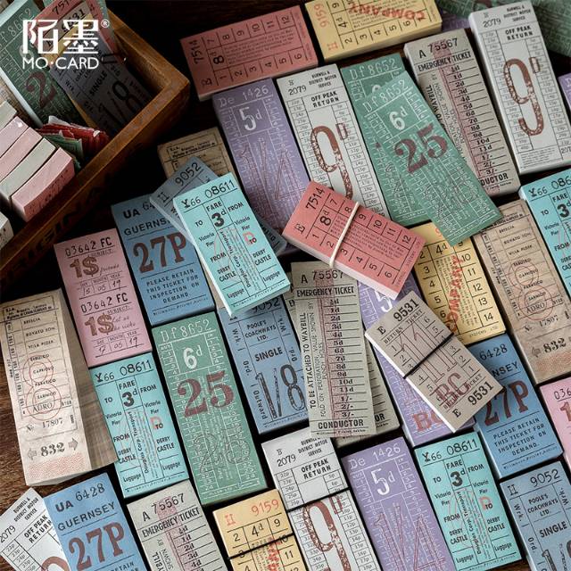 

Ticket Paper vol 1 (dapat 12 set/design)