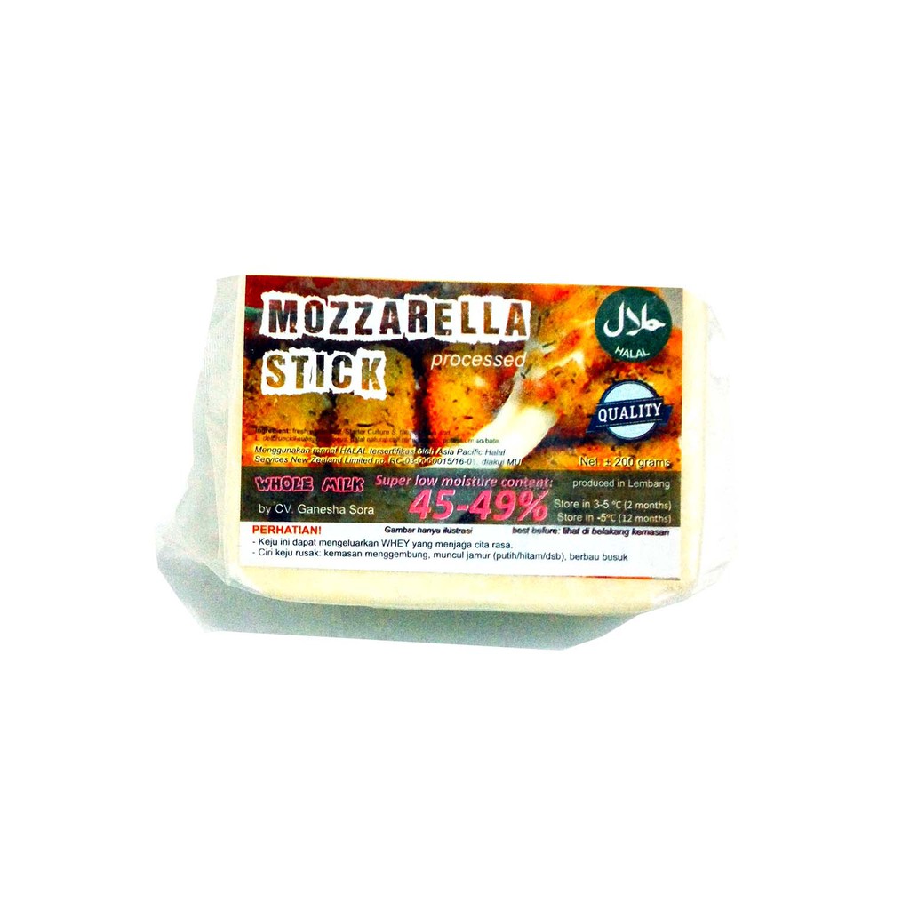 

Terbatas! Mozarella Stick Keju Stik