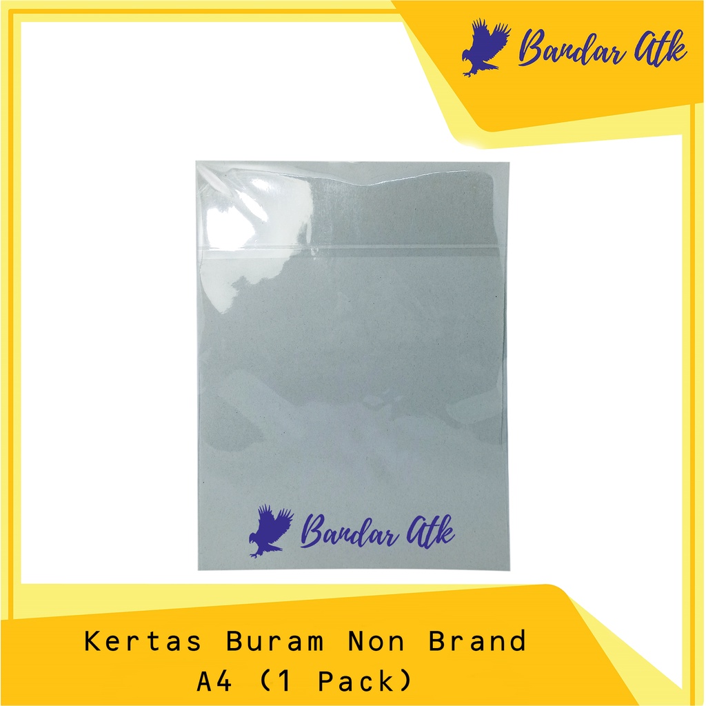 

KHUSUS EKSPEDIS NON BRAND Kertas Buram Kertas Koran A4 [1 PACK]