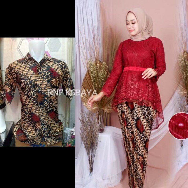 Neww  Aurora tille/Kebaya aurora/Kebaya pingwin/Kebaya modern/Baju kebaya/Kebaya couple