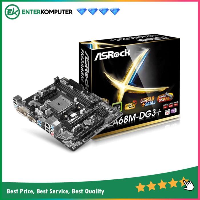 ASRock FM2A68M-DG3+ (FM2+, AMD A68H, DDR3) Best Seller
