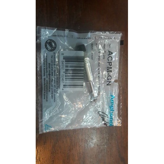 Jack TS mono | akay mono ori AMPHENOL ACPM-GN