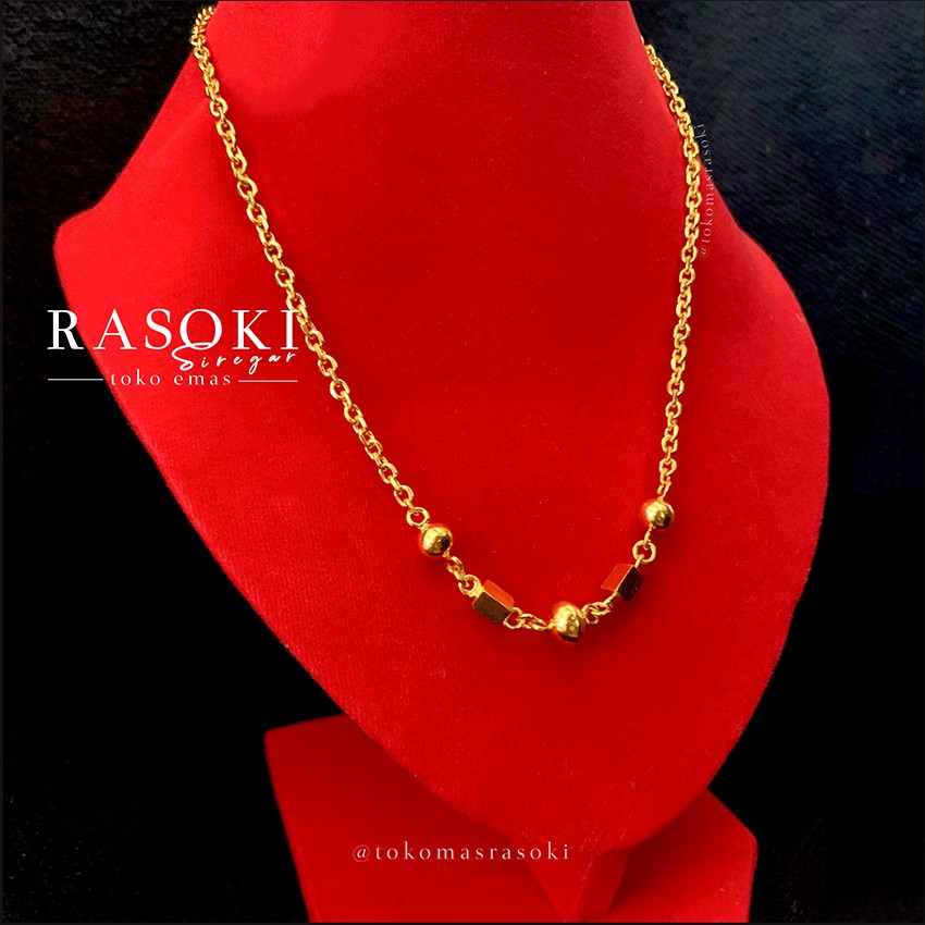 KALUNG BOLA BALOK 30GR EMAS KADAR 24 LM LONDON 99,9% | EMAS BALIGE | EMAS TOBA