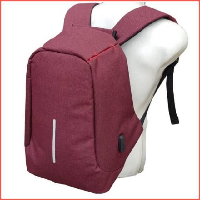 Tas laptop anti maling Tas Ransel Smart Backpack Anti Thief  Anti Maling Kerja Kuliah Keren