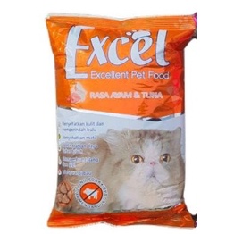 Excel Freshpack Free Vitamin 500Gr Makanan kucing Adult