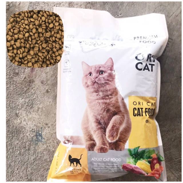 oricat Makanan kucing ori cat repack 1kg / oricat adult 1kg catfood