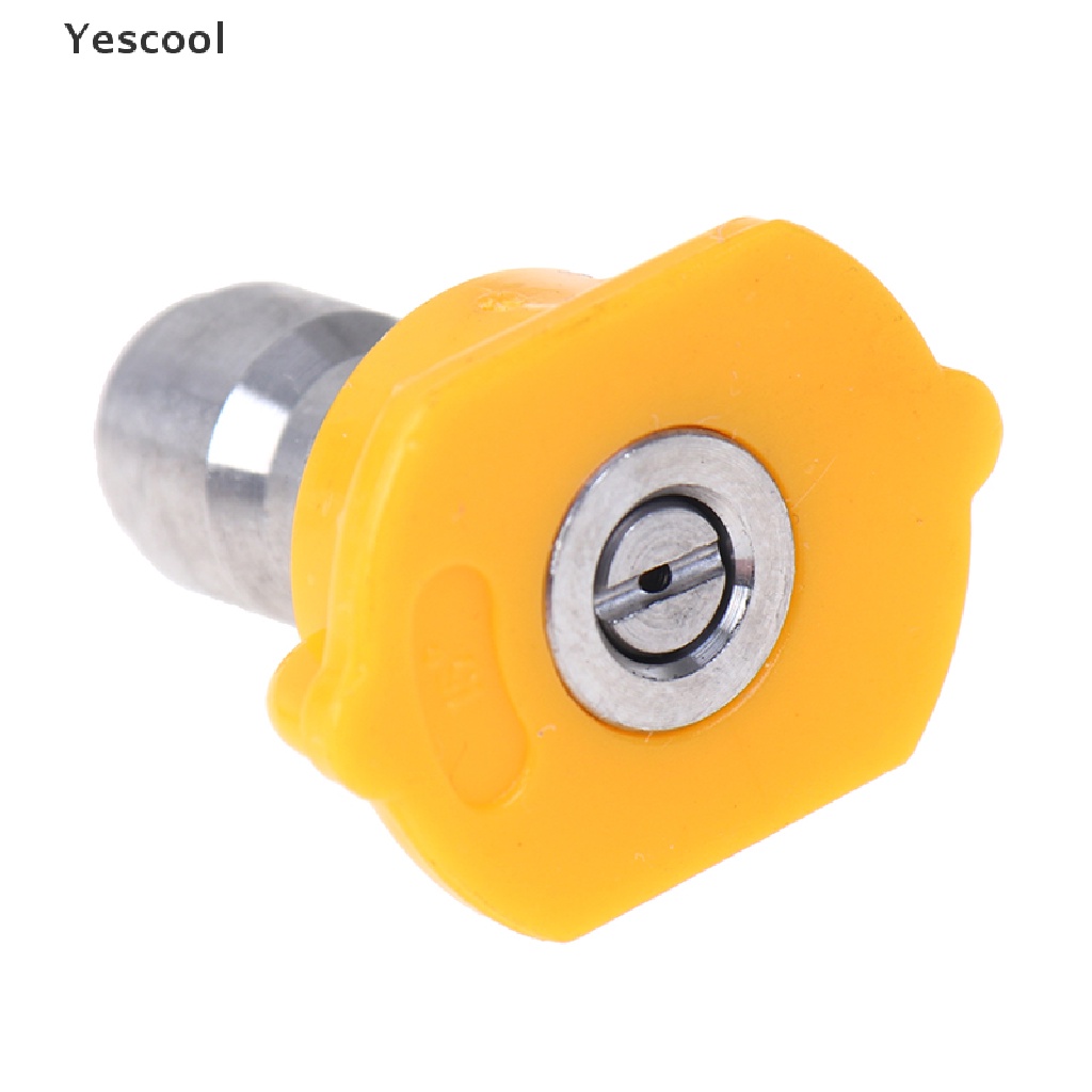 Yescool 5pcs Nozzle Spray 1 / 4 &quot;Tekanan Tinggi Quick Connect