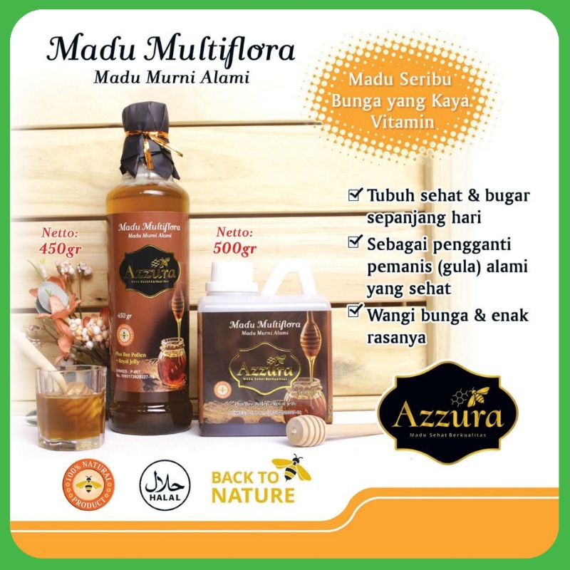 

Madu Multiflora Asli Madu Murni Alami Bpom
