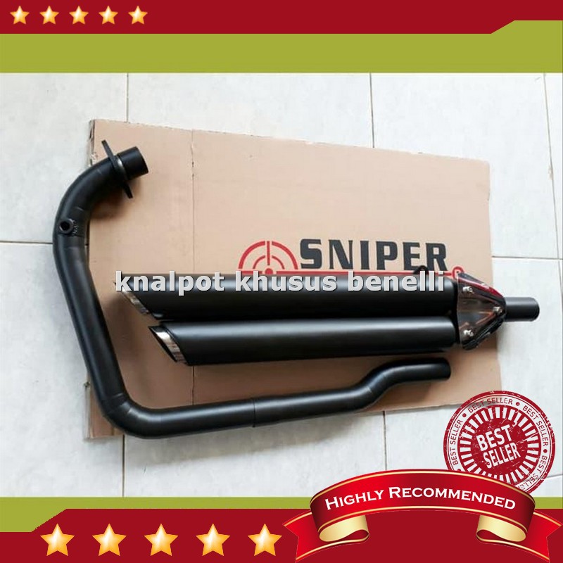 Harga Knalpot Benelli motobi 200 efi full stainless Limited