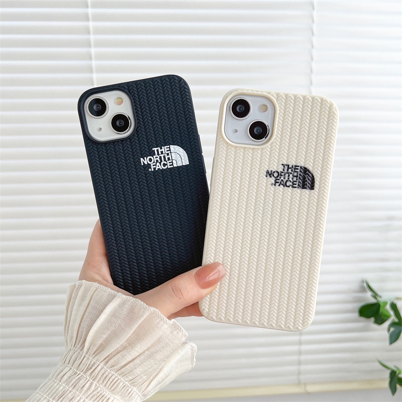 Soft Case Desain Sweater Rajut Untuk iPhone 14 13 12 11 Pro X XS Max XR 7 8 Plus