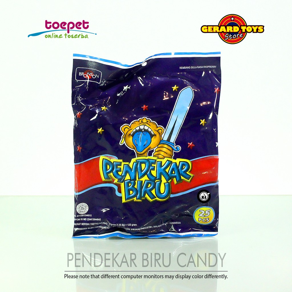 

Permen Pedang Lolipop Pendekar Biru Bungkus isi 25pcs ENAKNYA MANTAP