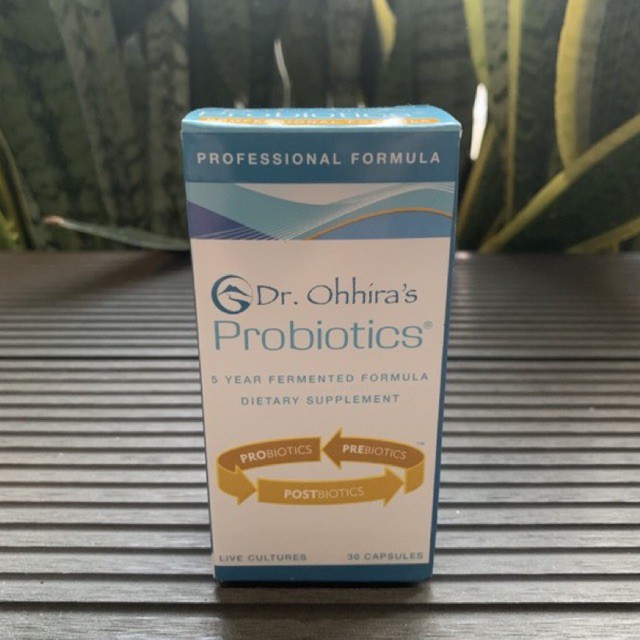DR. OHHIRA’S probiotics + prebiotics + postbiotics 30caps 5yrs fermented formula