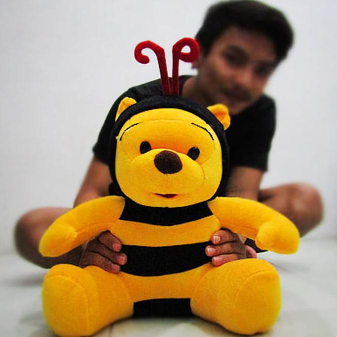 Boneka Winnie The Pooh Kostum Lebah L