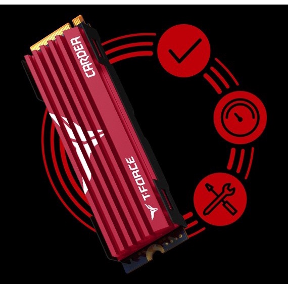 Team SSD Gaming CARDEA T-Force 240GB PCI-e 3.0 x4 with NVMe 1.2 RED