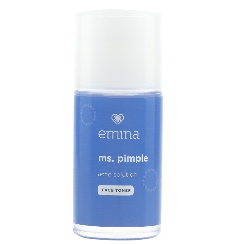 Jual EMINA Ms.Pimple Acne Solution Face Toner 50ml Shopee Indonesia