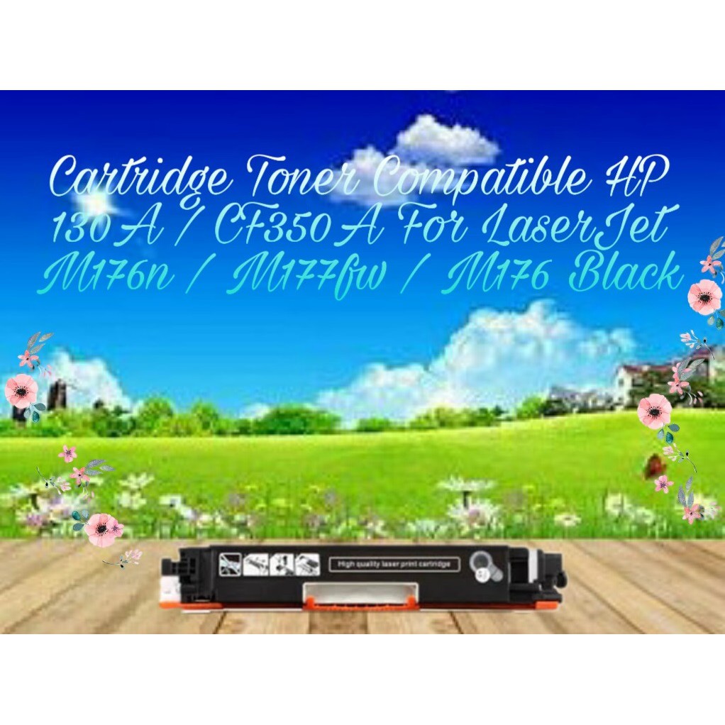 Cartridge Toner Compatible HP 130A CF350A CF351A CF352A CF353A M176n M177fw M176 M177