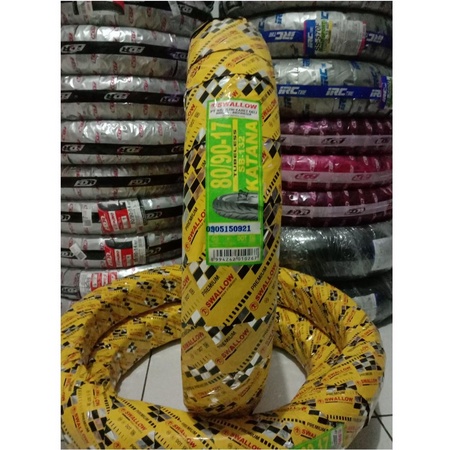 BAN LUAR TUBLESS SWALLOW UKURAN 80/90 RING 17 KATANA