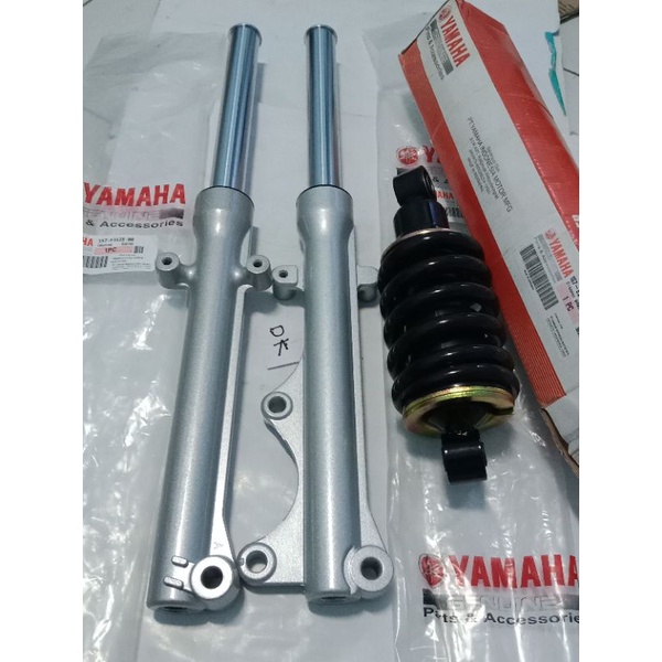 Shockbreaker belakang plus as shock tabung depan yamaha Jupiter MX lama 1S7