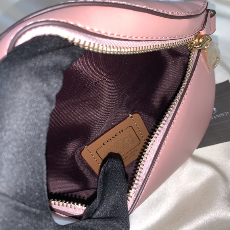 [READY STOCK] COACH SELENA BELT BAG PEONY