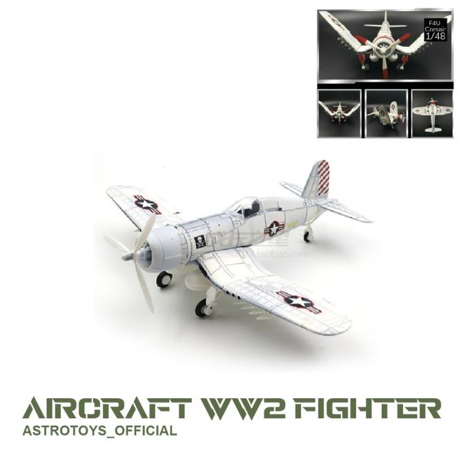 MAINAN PESAWAT / DIECAST / MINIATUR (AIRCRAFT WW2 FIGHTER)