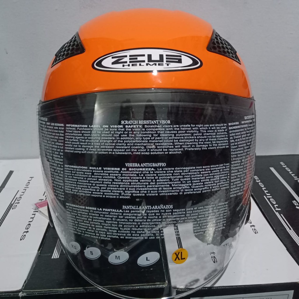 ZEUS ZS-610 SOLID - ORANGE 1505C