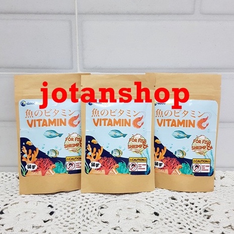 VITAMIN VIT C IKAN DAN UDANG GOODFOOD SUPLEMEN BUBUK 50gr