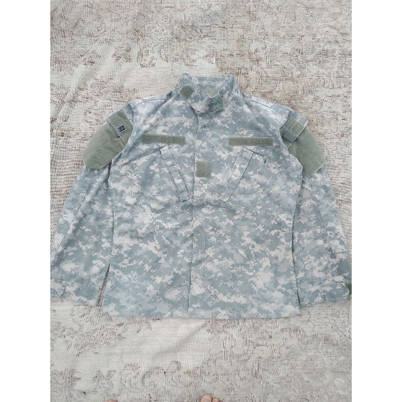 jaket militer us army camouflage m65 bekas
