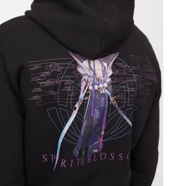 ✮ HOODIE HNM SPIRIT BLOSSOM BLACK ♀