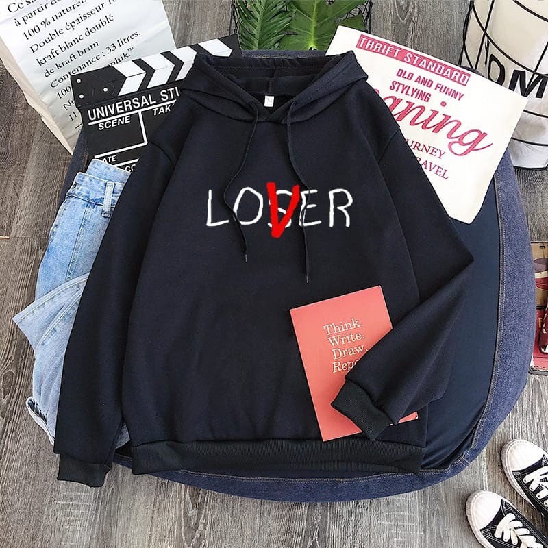 Bess - Sweater Hoodie Murah / Sweater Hoodie Wanita LOSER