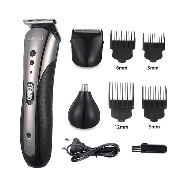 DBI - Alat Cukur Rambut Elektrik /Hair Clipper 3in1 Kemei KM 1419 / KM 1407 Alat Pencukur Kumis Jenggot