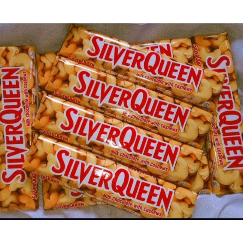 

Coklat Silverqueen 58gr besar minimal 2 pcs