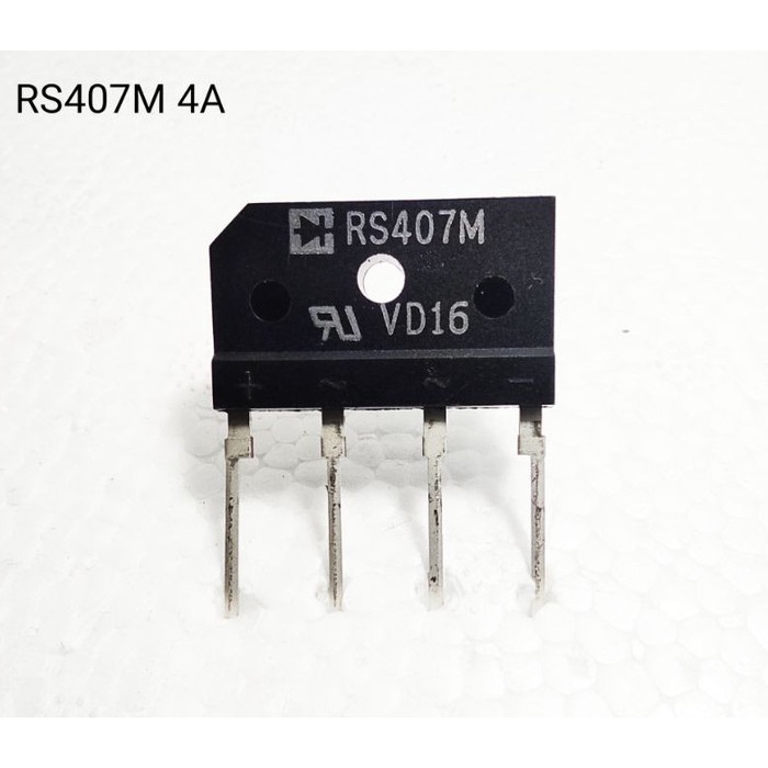 Dioda Penyearah Bridge Rectifier Diode 4A RS407M Model Sisir