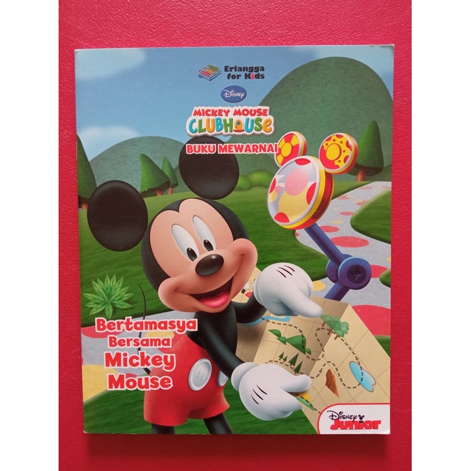 Buku Mewarnai Bertamasya Bersama Mickey Mouse