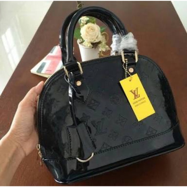 LV ALMA GLOSSY (INSIDE LEATHER)