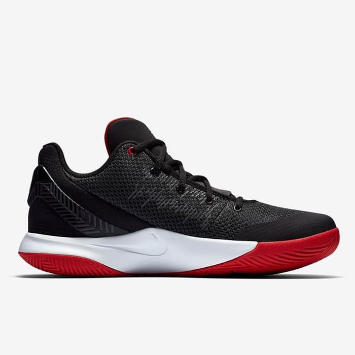 nike kyrie flytrap white black university red