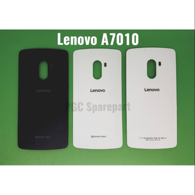 Backdoor Casing Belakang LEN Vibe K4 Note A7010 Back Cover Case Door Housing Hard Penutup Baterai