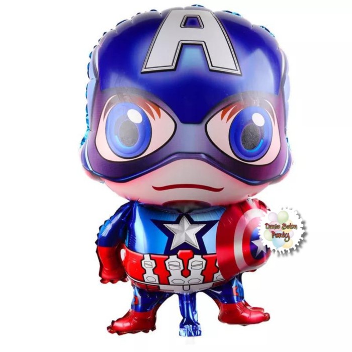 Balon Foil Captain America / Balon Avengers / Balon Kapten Amerika