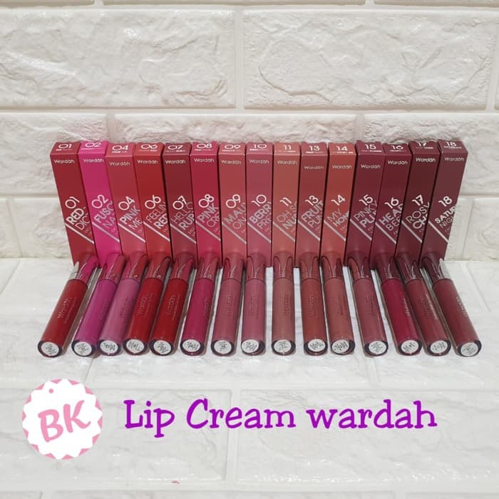 LIP CREAM WARDAH EXCLUSIVE MATTE LIP CREAM ORIGINAL