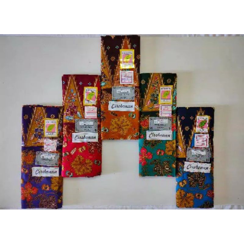 KAIN SARUNG WANITA DAUN MUDA/CIREBONAN/KAIN BATIK JARIK PRIMISIMA CAP CENT
