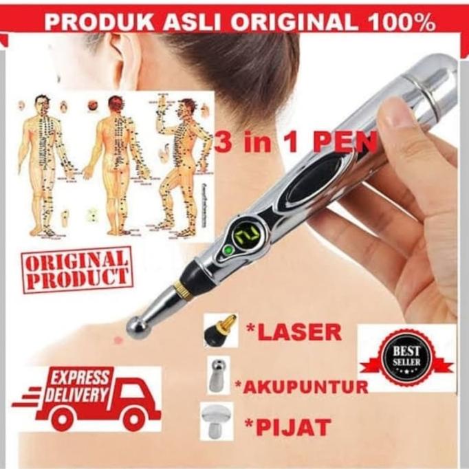 pen alat terapi akupuntur/terapi kesehatan/kecantikan/ syaraf kejepit