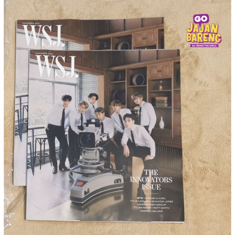 [READY STOCK] BTS WSJ MAGAZINE GROUP COVER