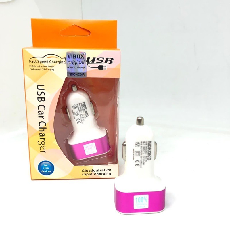 PROMO BATOK SAVER VIBOX 3USB QTP30 CHARGER MOBIL ORIGINAL VIBOX QTP-30 EDITION 2022
