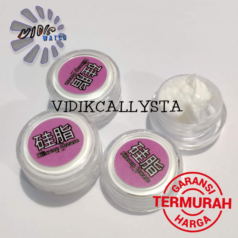 JAM TANGAN ANTI AIR SILICON SILICONE GREASE WATERPROOF JAM TANGAN TAHAN AIR