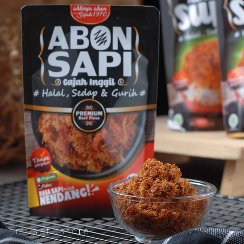 

ABON SAPI PREMIUM 100gr/ABON DAGING/ABON SAPI ASLI/ABON HALAL/ABON ENAK/ABON PREMIUM